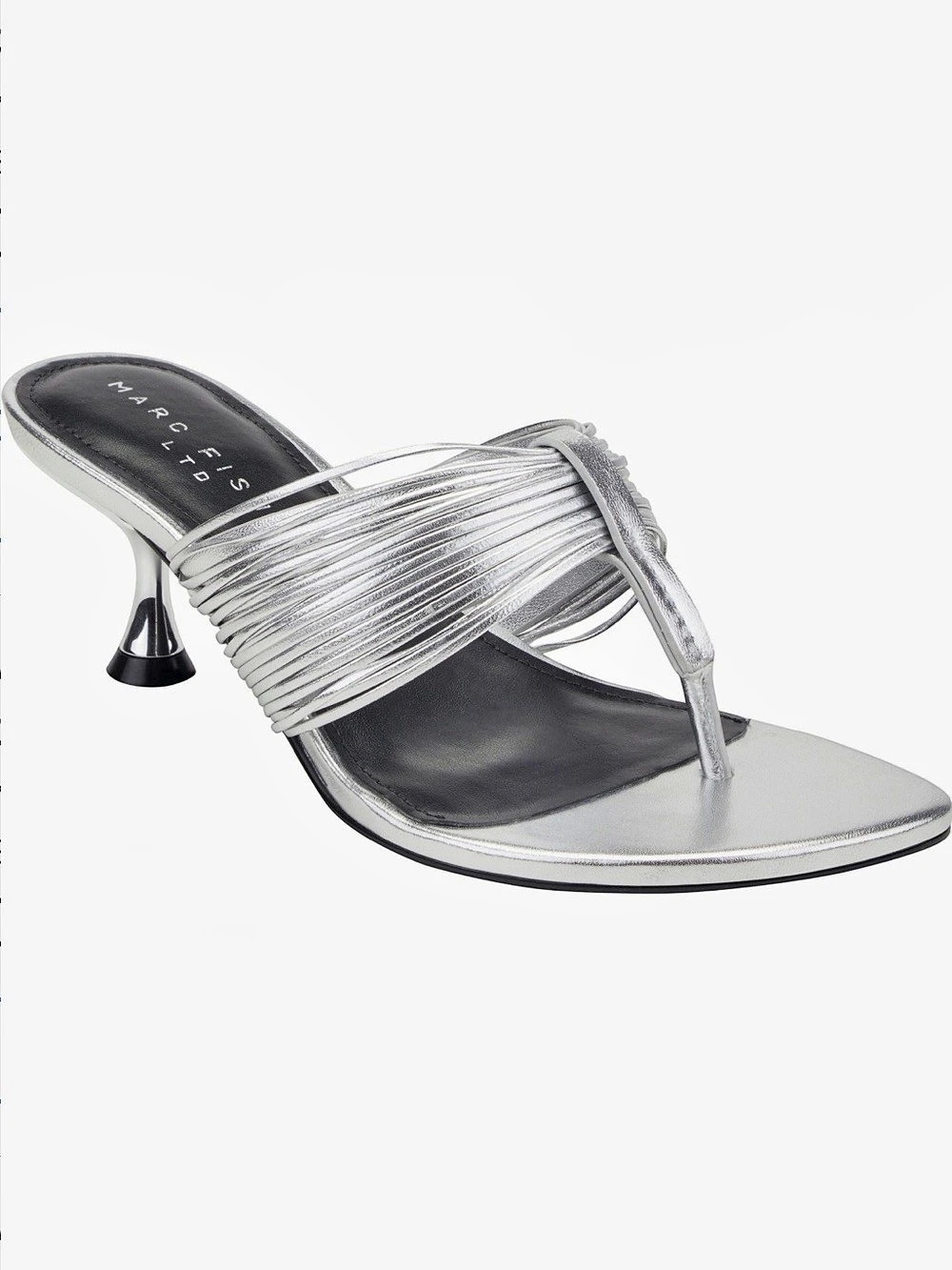 Marc Fisher Low Heel
Pamilla Sandal (Women)
Silver 7